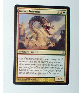 CARTE MTG MAGIC - VERSION FRANCAISE GUIVRE BRISERUE  