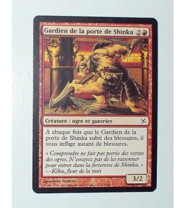 CARTE MTG MAGIC - VERSION FRANCAISE GARDIEN DE LA PORTE DE SHINKA
