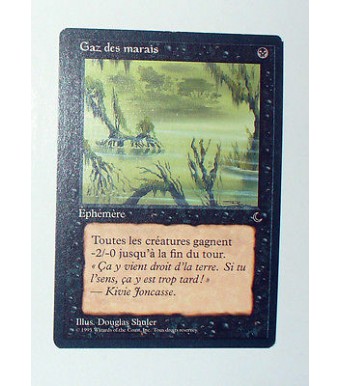 CARTE MTG MAGIC - VERSION FRANCAISE GAZ DES MARAIS 