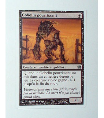 CARTE MTG MAGIC - VERSION FRANCAISE GOBELIN POURISSANT
