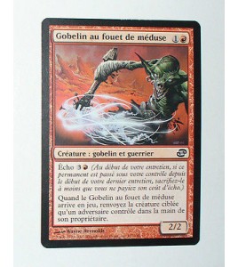 TRES RARE CARTE MTG MAGIC - VERSION FRANCAISE GOBELIN AU FOUET DE MEDUSE
