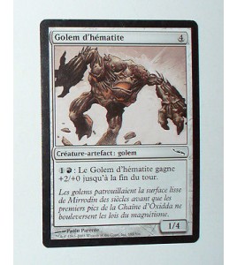 CARTE MTG MAGIC - VERSION FRANCAISE GOLEM D'HEMATITE