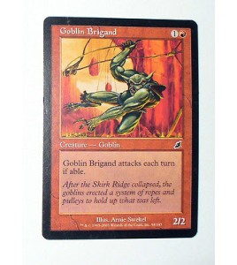 CARTE MTG MAGIC - VERSION ANGLAISE GOBLIN BRIGAND  