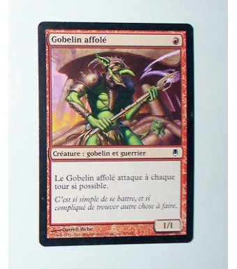 CARTE MTG MAGIC - VERSION FRANCAISE GOBELIN AFFOLE