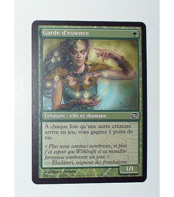 RARE CARTE MTG MAGIC - VERSION FRANCAISE GARDE D'ESSENCE
