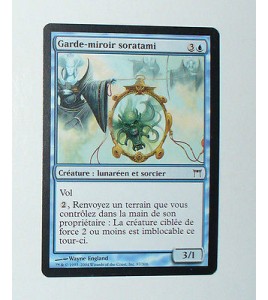 RARE CARTE MTG MAGIC - VERSION FRANCAISE GRAND MIROIR SORATAMI