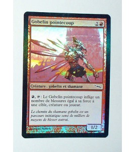 RARE CARTE MTG MAGIC FOIL - VERSION FRANCAISE GOBELIN POINTECOUP  