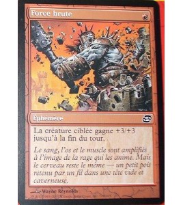 FORCE BRUTE - EPHEMERE  - VF - CARTE MTG MAGIC