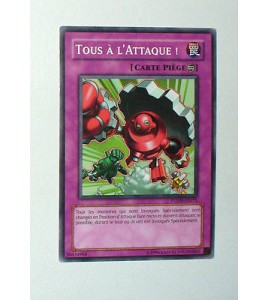 CARTE YU GI OH VERSION FRANCAISE TOUS A L'ATTAQUE PTDN-FR075