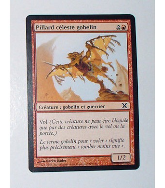 CARTE MTG MAGIC - VERSION FRANCAISE PILLARD CELESTE GOBELIN 