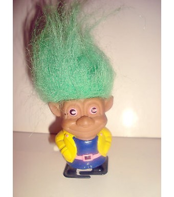FIGURINE TROLL WIND UP (13x5cm)