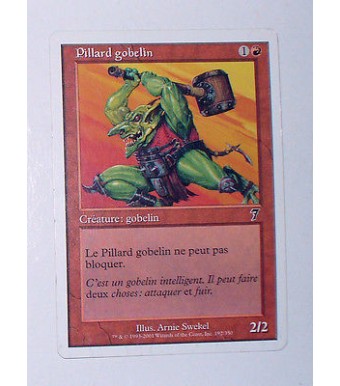 CARTE MTG MAGIC - VERSION FRANCAISE PILLARD GOBELIN