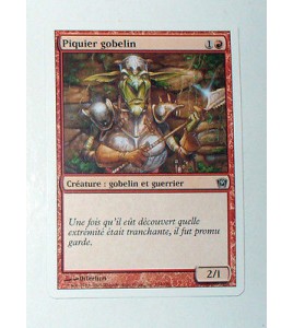 CARTE MTG MAGIC - VERSION FRANCAISE PIQUIER GOBELIN