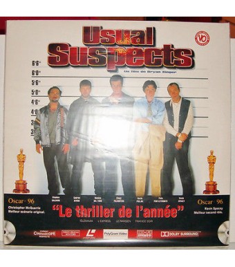 LASER DISC - USUAL SUSPECTS TBE