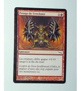 CARTE MTG MAGIC - VERSION FRANCAISE POINGS DE L'ENCLUME 
