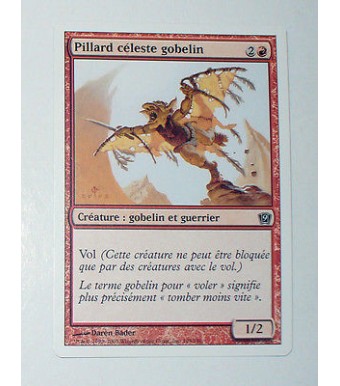 CARTE MTG MAGIC - VERSION FRANCAISE PILLARD CELESTE GOBELIN  