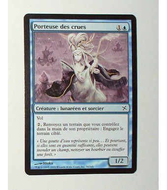 CARTE MTG MAGIC - VERSION FRANCAISE PORTEUSE DES CRUES  