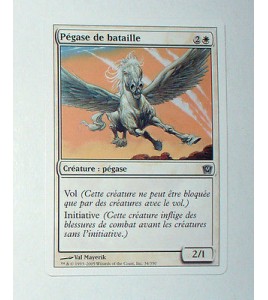 CARTE MTG MAGIC - VERSION FRANCAISE PEGASSE DE BATAILLE
