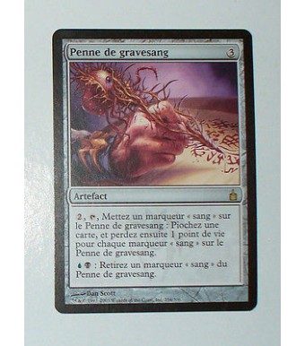 CARTE MTG MAGIC - VERSION FRANCAISE PENNE DE GRAVESANG 