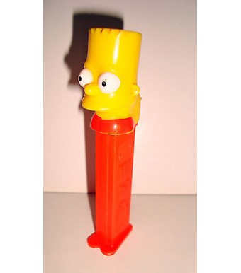 A257 FIGURINE PEZ CANDY DISPENSER U.S PATENT 5.984.285  - BART SIMPSON 