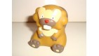 FIGURINE NINTENDO POKEMON OFFICIELLE BANDAI - CASTORNO BIBAREL BIIDARU (4x4cm)