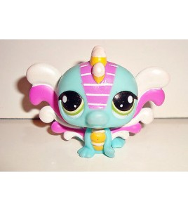 RARE FIGURINE PETSHOP LITTLES T PET SHOP LPS AILES