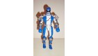 FIGURINE SENTEI POWER RANGER - BANDAI 2007  ARTICULE BLEU (15x6cm)