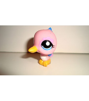 FIGURINE PETSHOP LITTLEST PET SHOPLPS -OISEAU ROSE PINK BIRD 