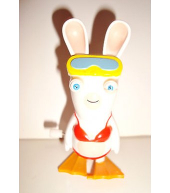 FIGURINE WIND UP - LAPIN CRETIN UBISOFT 2012 N°2 (9x4cm)