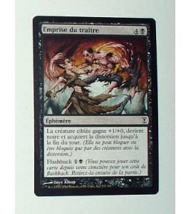 CARTE MTG MAGIC - VERSION FRANCAISE EMPRISE DU TRAITRE  
