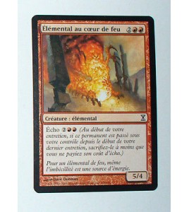 CARTE MTG MAGIC - VERSION FRANCAISE ELEMENTAL AU COEUR DE FEU 