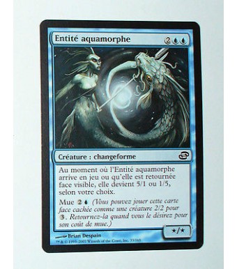 CARTE MTG MAGIC - VERSION FRANCAISE ENTITE AQUAMORPHE