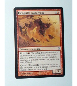 CARTE MTG MAGIC - VERSION FRANCAISE ESCOGRIFFE SOUTERRAIN