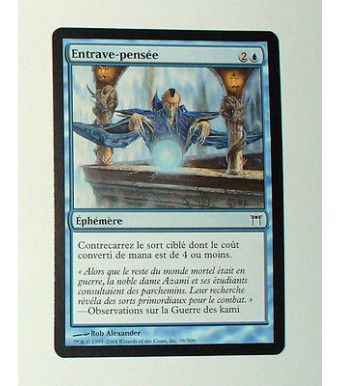 CARTE MTG MAGIC - VERSION FRANCAISE ENTRAVE PENSEE
