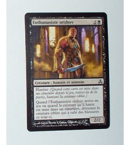 CARTE MTG MAGIC - VERSION FRANCAISE EUTHANASISTE ORZHOV  