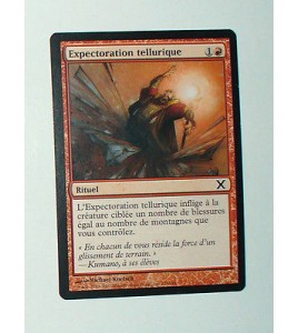 RARE CARTE MTG MAGIC - VERSION FRANCAISE EXPORTATION TELLURIQUE