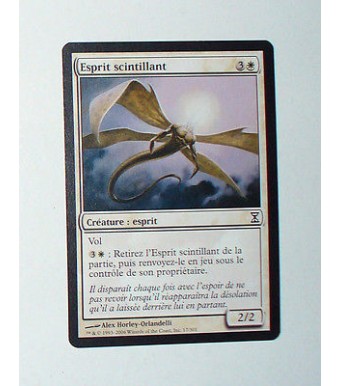 CARTE MTG MAGIC - VERSION FRANCAISE ESPRIT SCINTILLANT