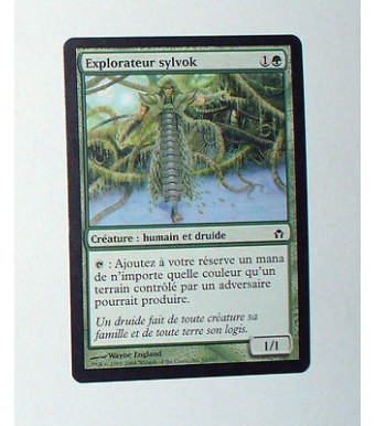 CARTE MTG MAGIC - VERSION FRANCAISE EXPLORATEUR SYLVOK