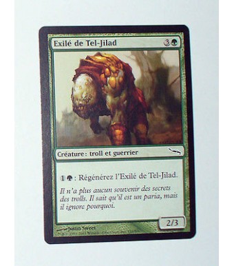 CARTE MTG MAGIC - VERSION FRANCAISE EXILE DE TEL JILAD
