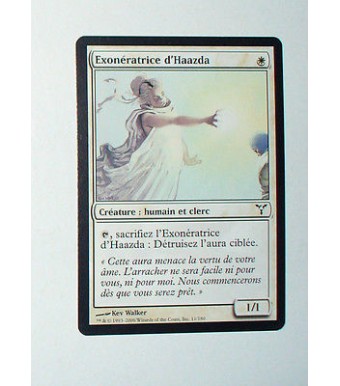 CARTE MTG MAGIC - VERSION FRANCAISE EXONERATRICE D'HAAZDA 