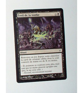  CARTE MTG MAGIC - VERSION FRANCAISE EVEIL DE LA TOMBE