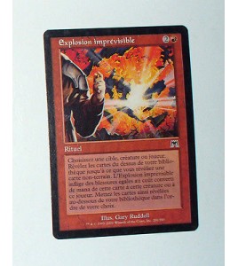 CARTE MTG MAGIC - VERSION FRANCAISE EXPLOSION IMPREVISIBLE