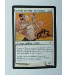 CARTE MTG MAGIC - VERSION FRANCAISE  ZUBERA AU CHANT SILENCIEUX