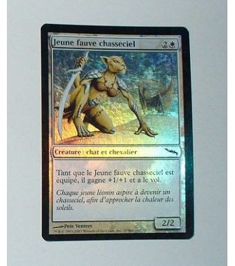 CARTE MTG MAGIC FOIL - VERSION FRANCAISE JEUNE FAUVE CHASSECIEL 