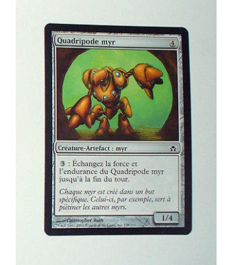 RARE CARTE MTG MAGIC - VERSION FRANCAISE QUADRIPODE MYR