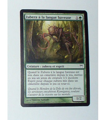 CARTE MTG MAGIC - VERSION FRANCAISE ZUBERA A LA LANGUE BAVEUSE