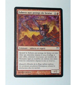 CARTE MTG MAGIC - VERSION FRANCAISE ZUBERA AUX POINGS DE BRAISE