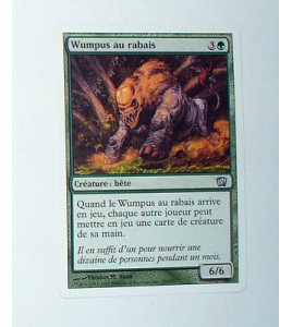 CARTE MTG MAGIC - VERSION FRANCAISE WUMPUS AU RABAIS
