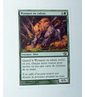 CARTE MTG MAGIC - VERSION FRANCAISE WUMPUS AU RABAIS