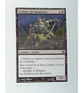 CARTE MTG MAGIC - VERSION FRANCAISE ZOMBIES DEVASTATEURS 